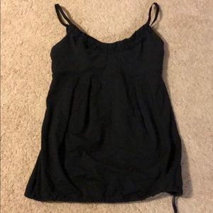 Lululemon Black Workout Top ((maternity))